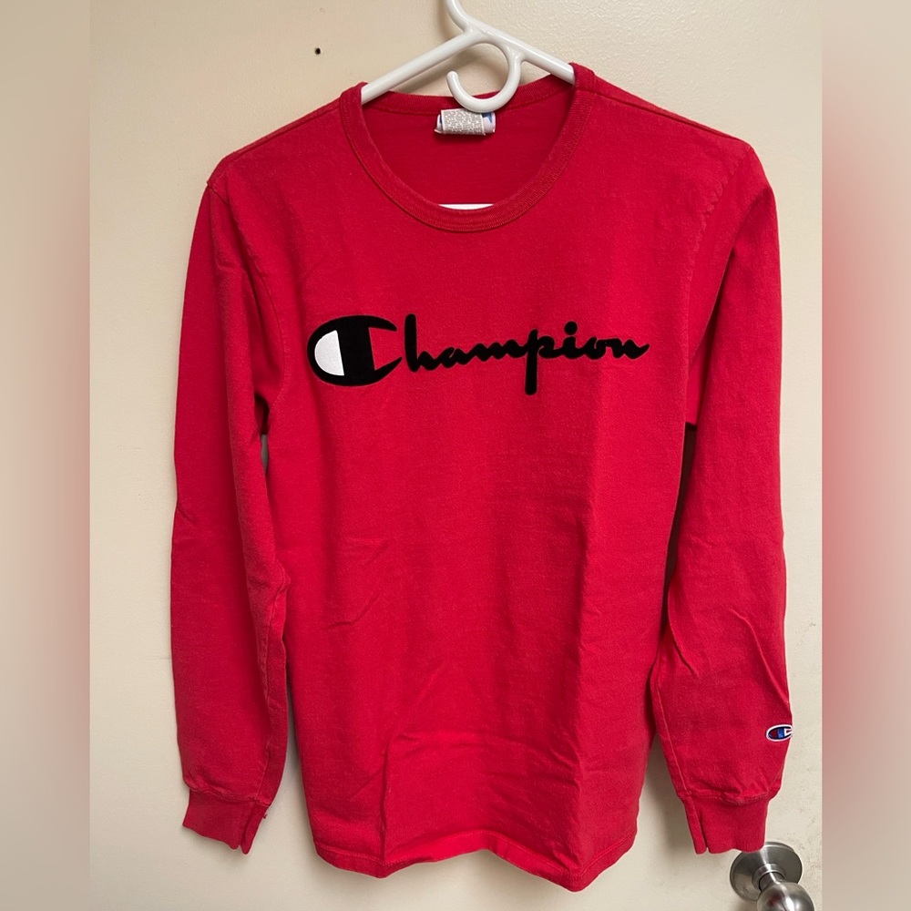 Champion Sweater Red size Small